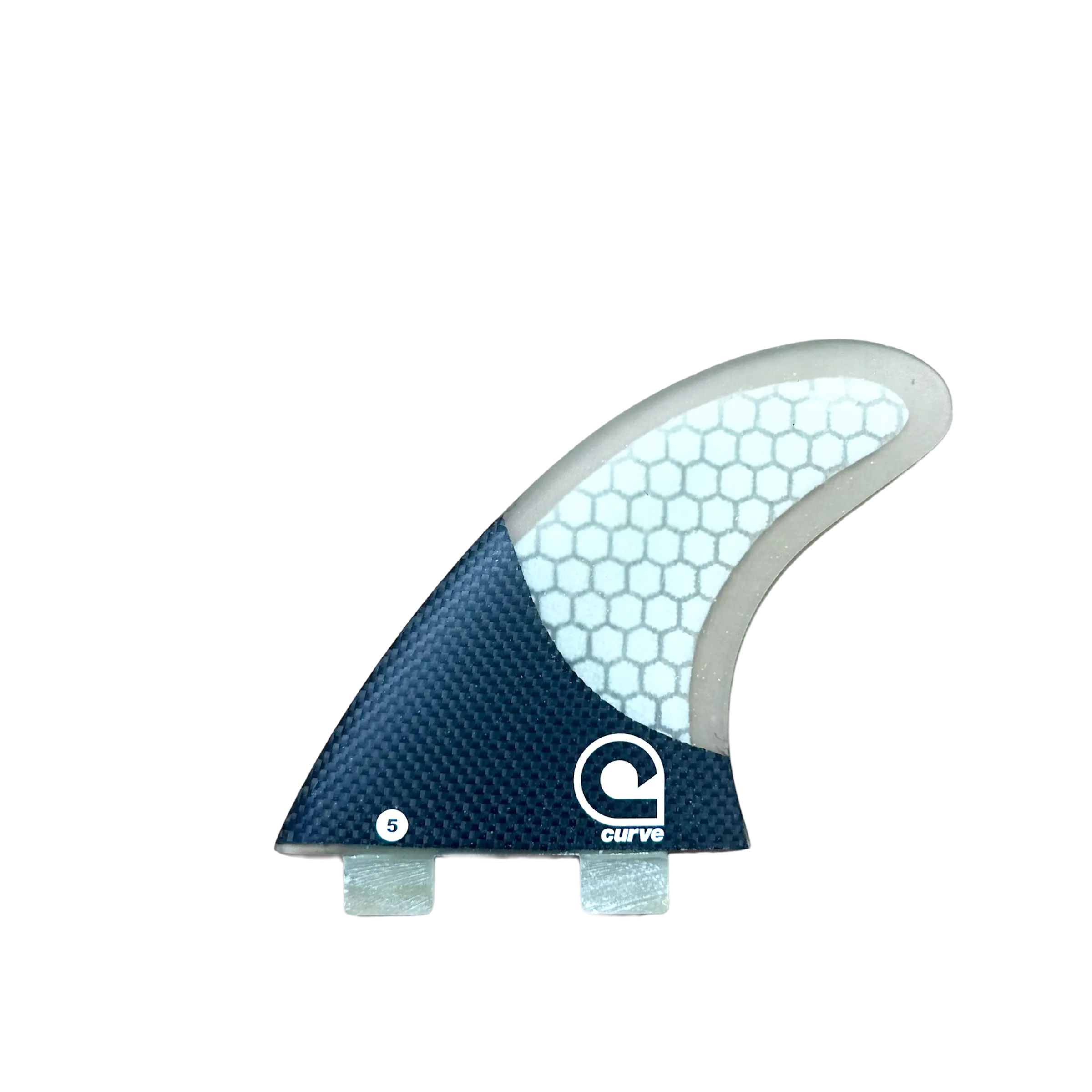 Surfboard Fins M Quad Dual Tab - CARBON BASE