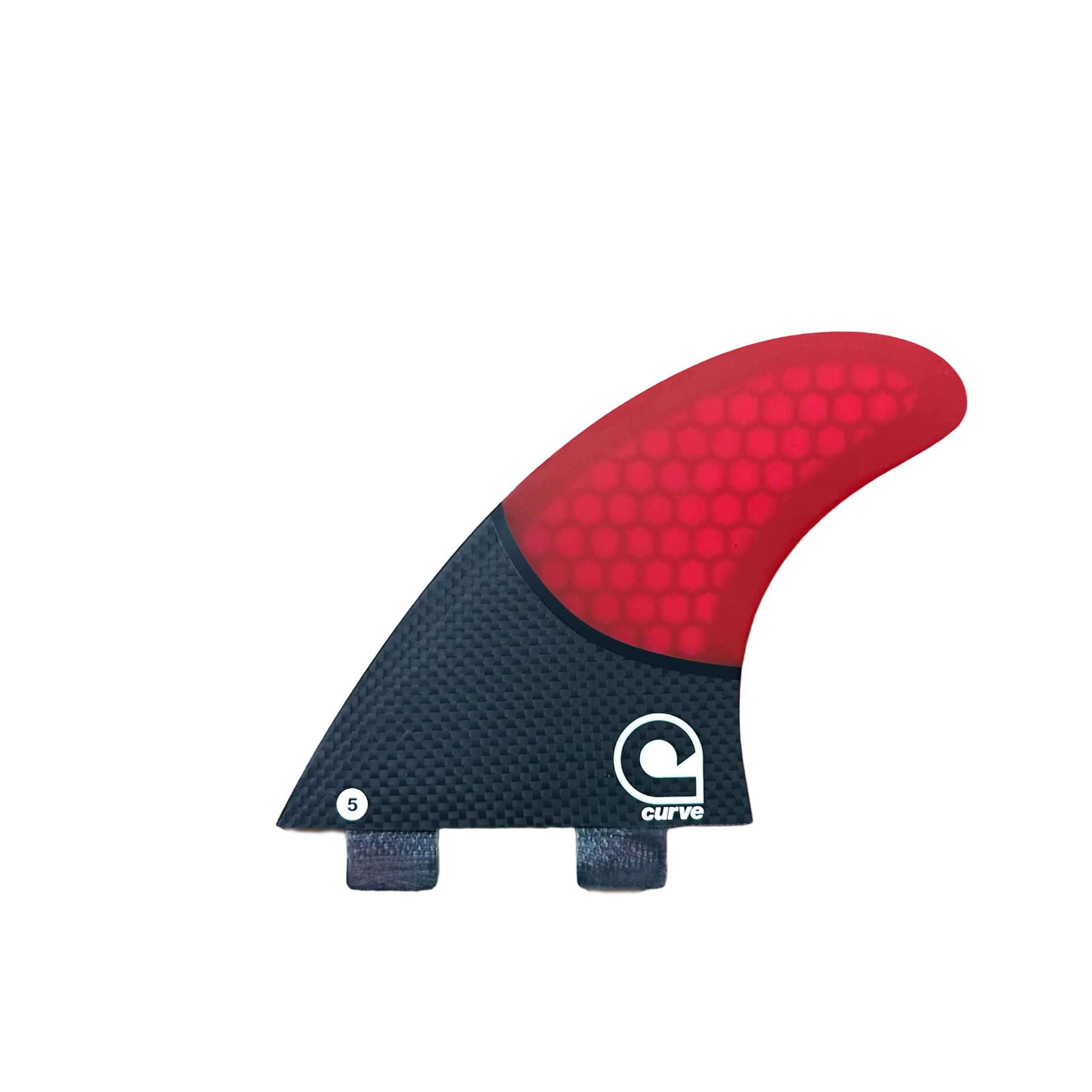 Surfboard Fins M Quad Dual Tab - CARBON BASE