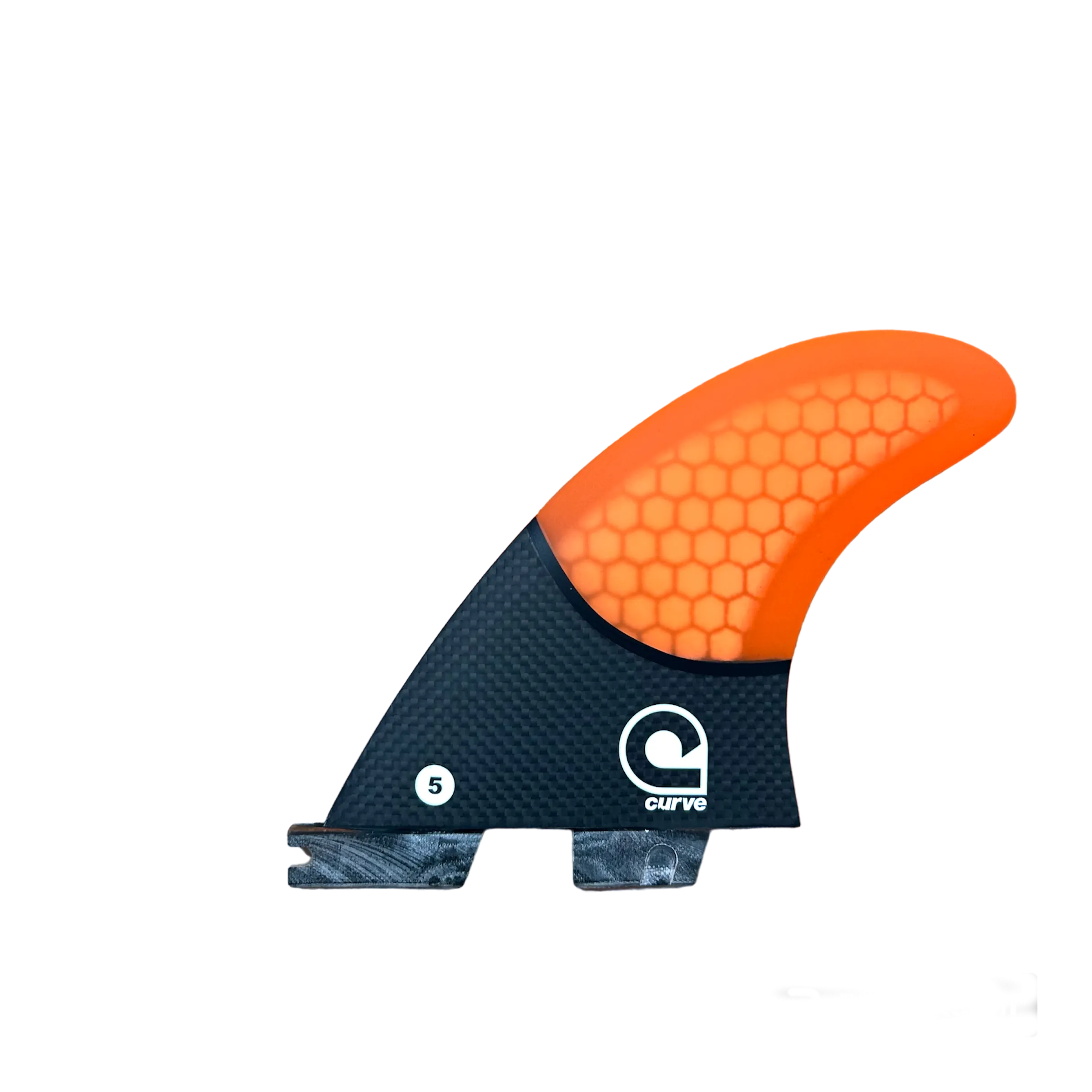 Surfboard Fins M Quad Dual Tab "II" - CARBON BASE