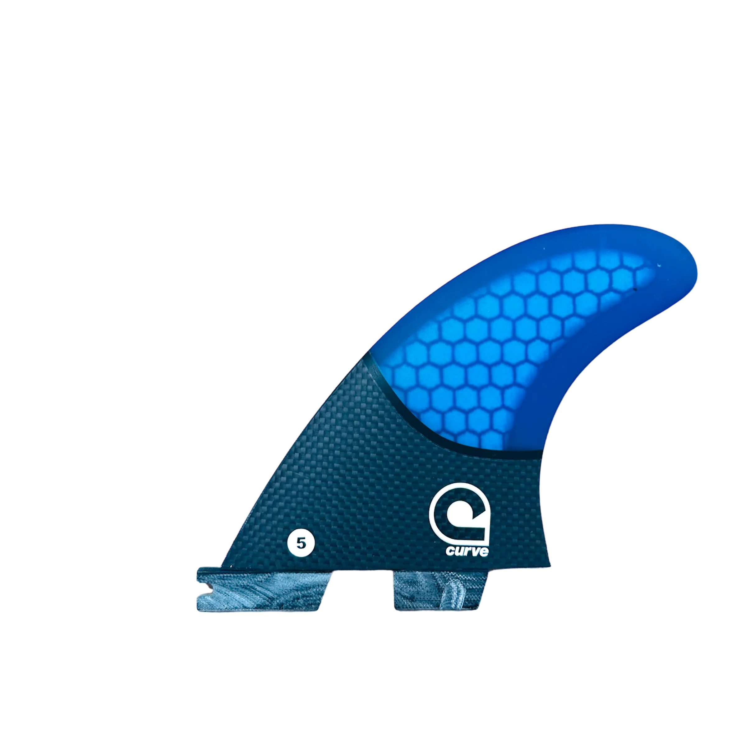 Surfboard Fins M Quad Dual Tab "II" - CARBON BASE