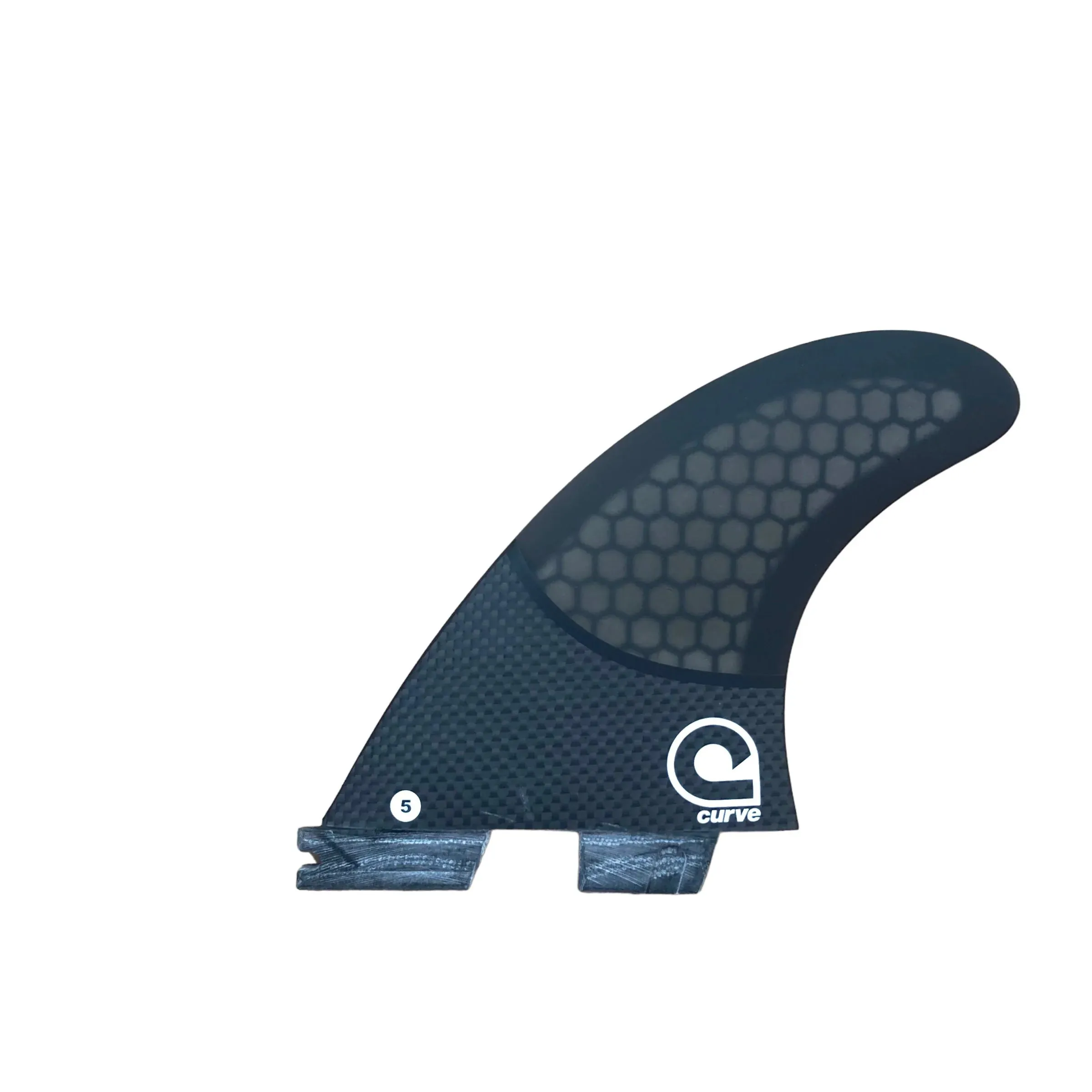 Surfboard Fins M5 - Dual Tab "II" Thruster - CARBON BASE