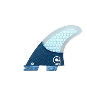 Surfboard Fins M5 - Dual Tab "II" Thruster - CARBON BASE