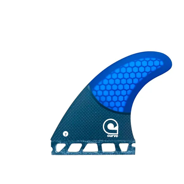 Surfboard Fins M7 Single Tab Thruster - CARBON BASE