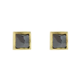 The Inverted Black Diamond Stud