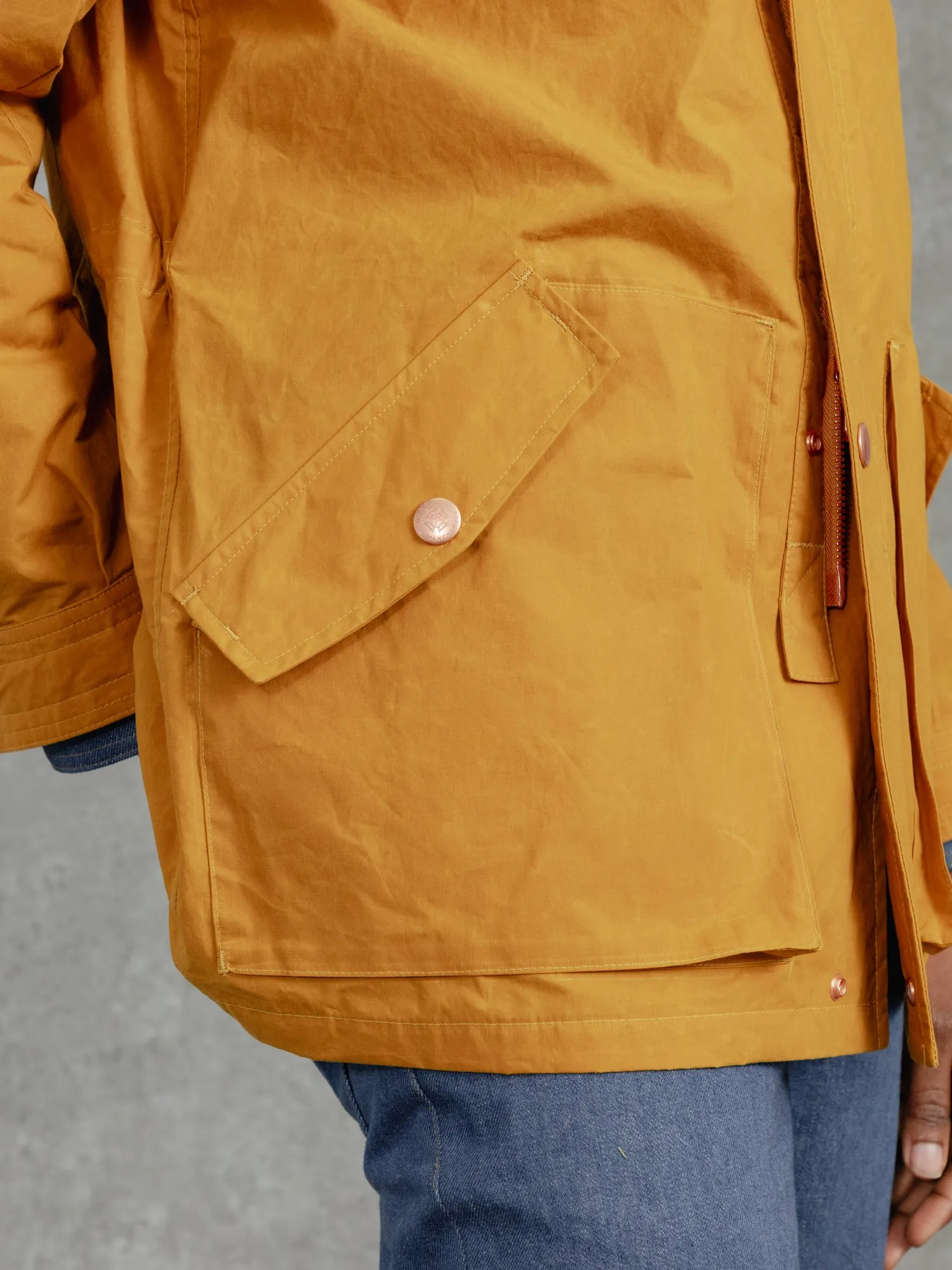 The Portobello Parka - Yellow Ochre