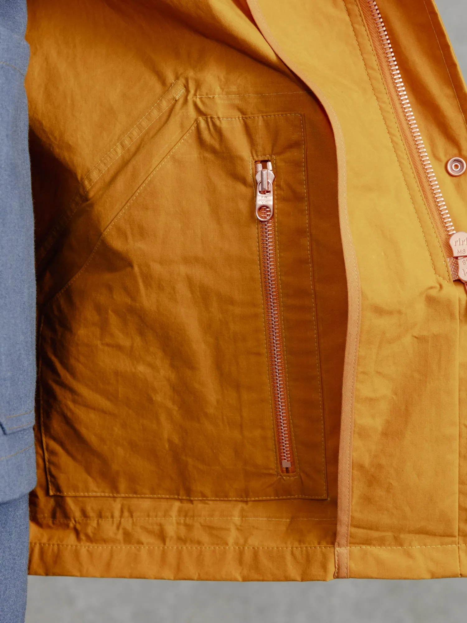 The Portobello Parka - Yellow Ochre