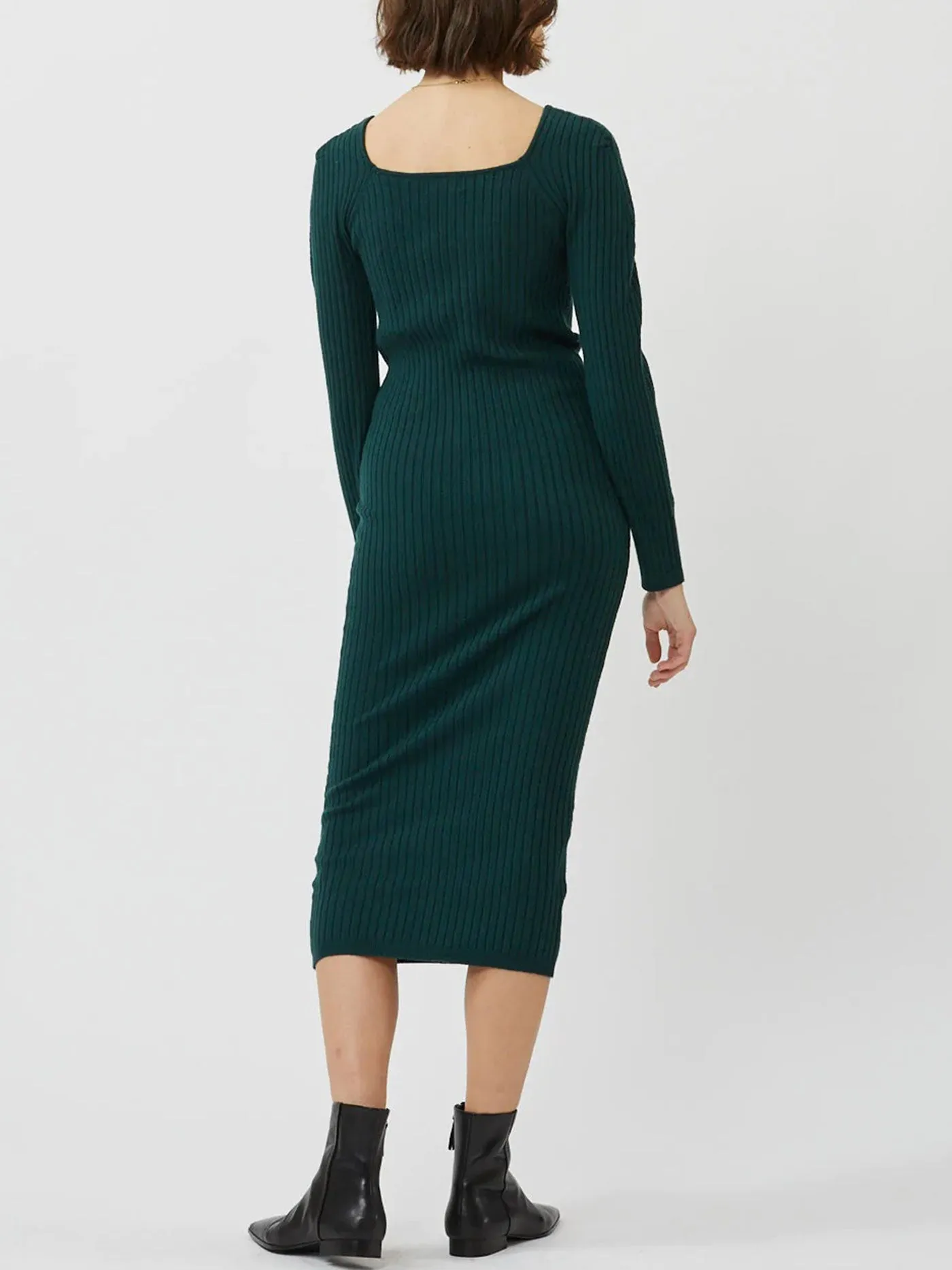 The Stassy Dress by Minimum - Pine