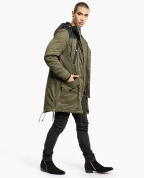 TIGHA Parka Owen military grün