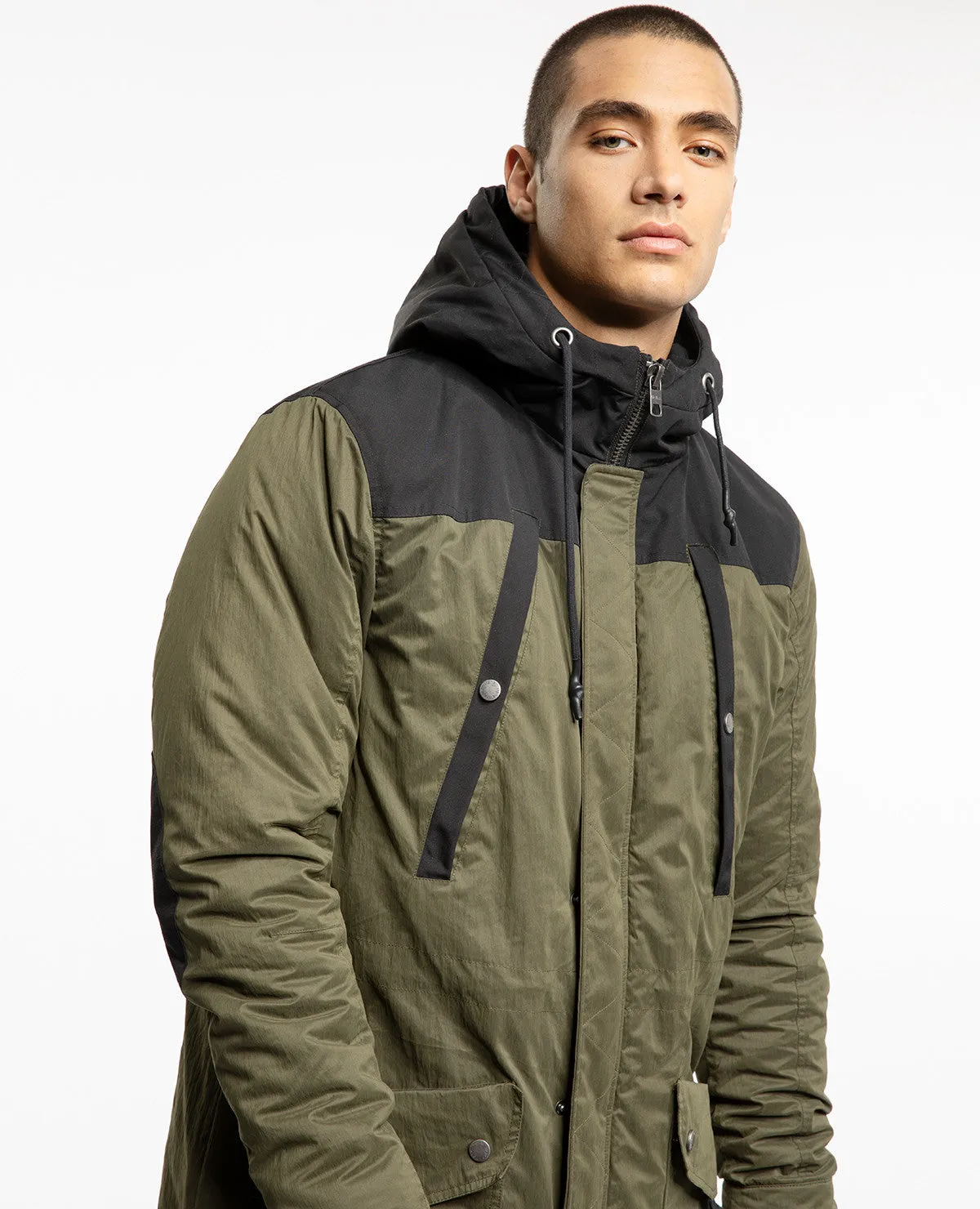 TIGHA Parka Owen military grün