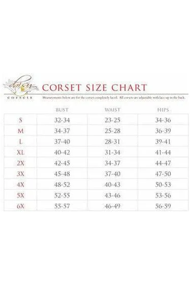 Top Drawer 4 PC Classic Bunny Corset Costume