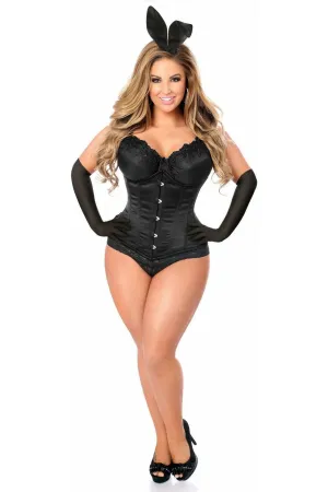 Top Drawer 4 PC Classic Bunny Corset Costume