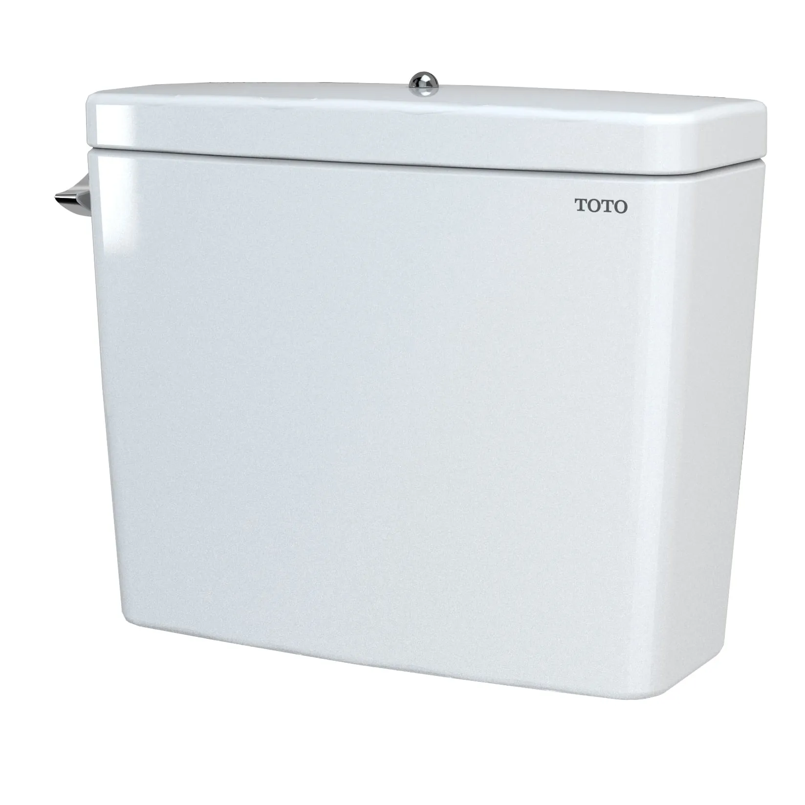 TOTO ST776EB#01 Drake 1.28 GPF Toilet Tank with Bolt-Down Lid, Cotton White