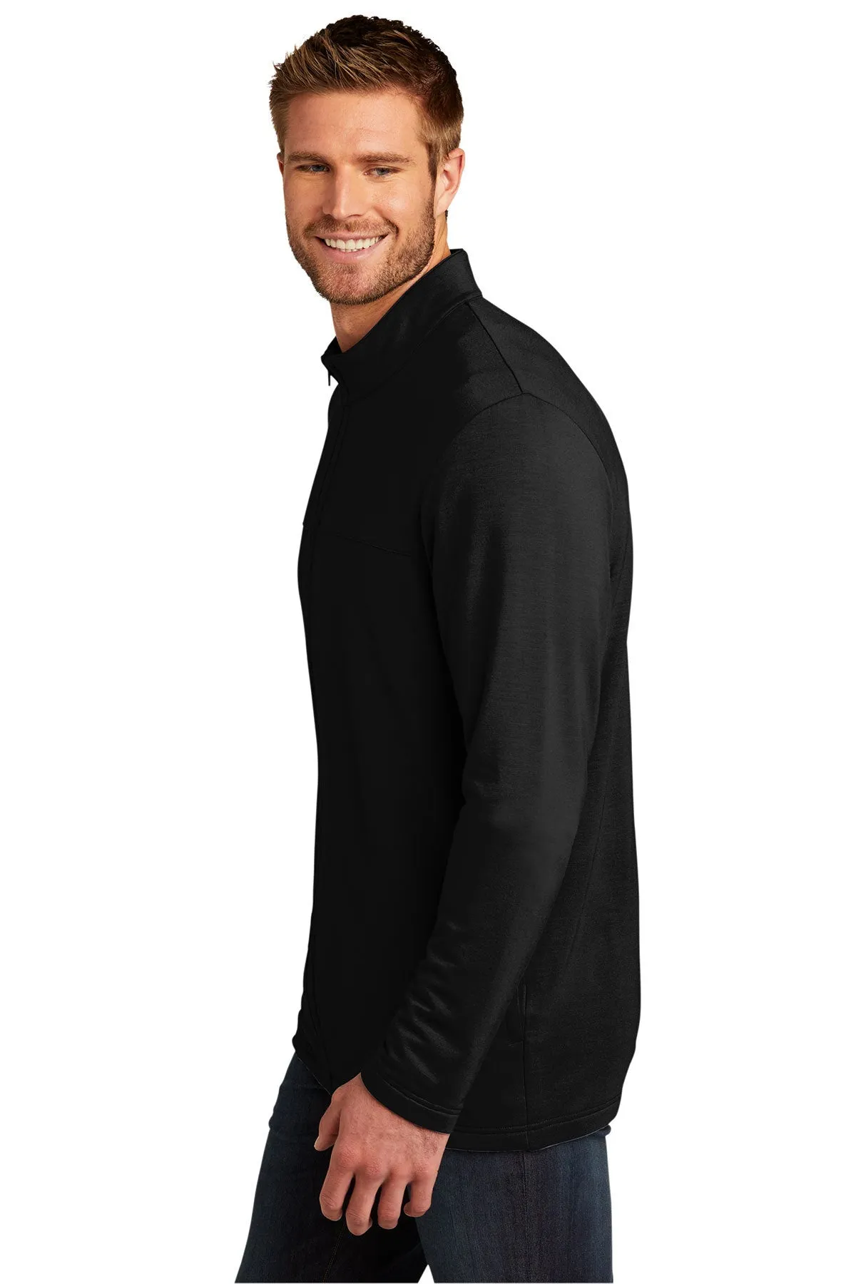 TravisMathew Newport Full-Zip Fleece Black