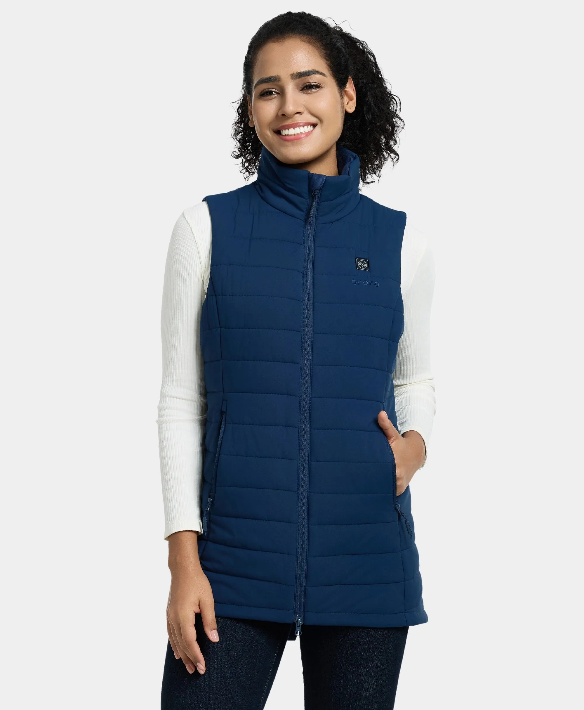 Tribeca Women's Heated Long Puffer Vest (Apparel Only)