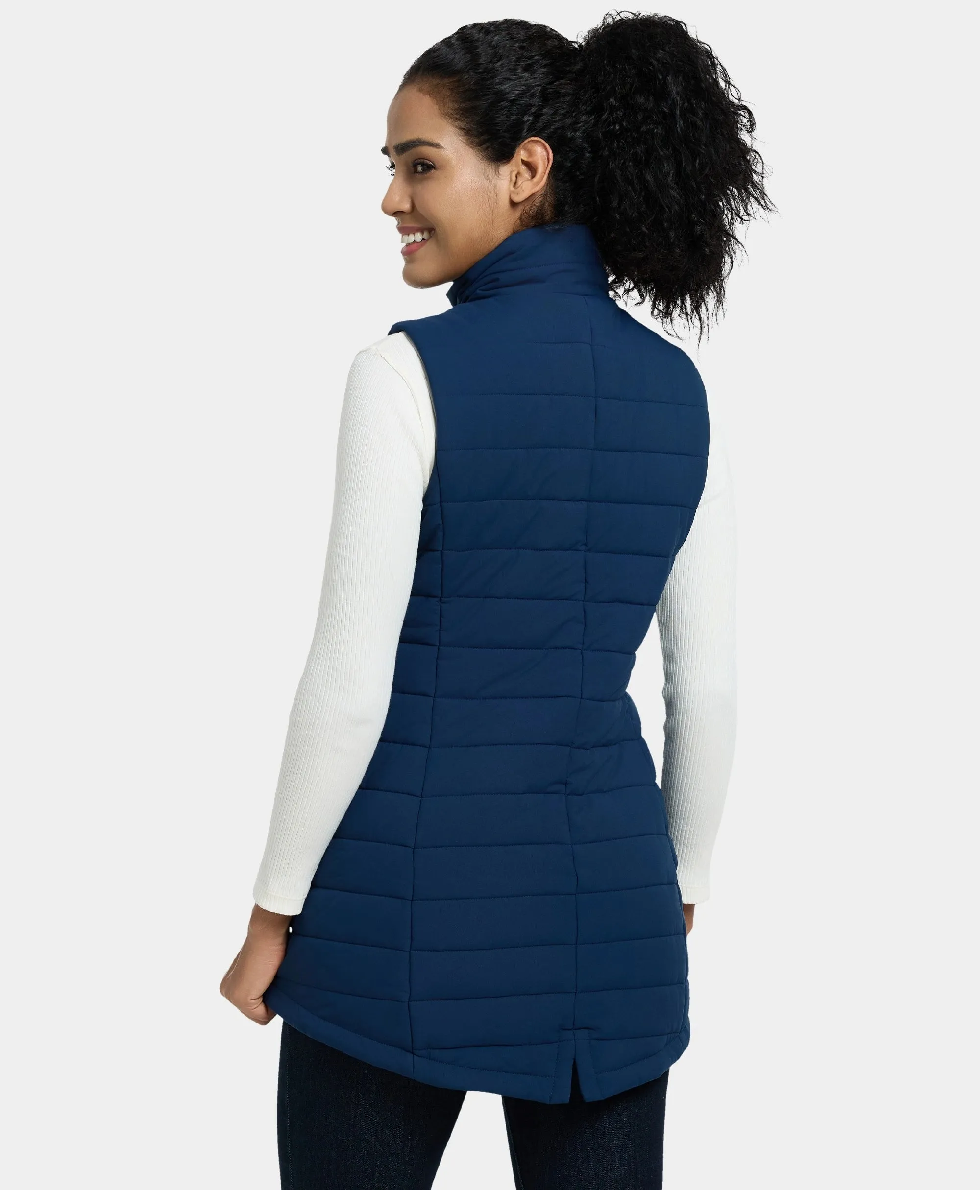 Tribeca Women's Heated Long Puffer Vest (Apparel Only)