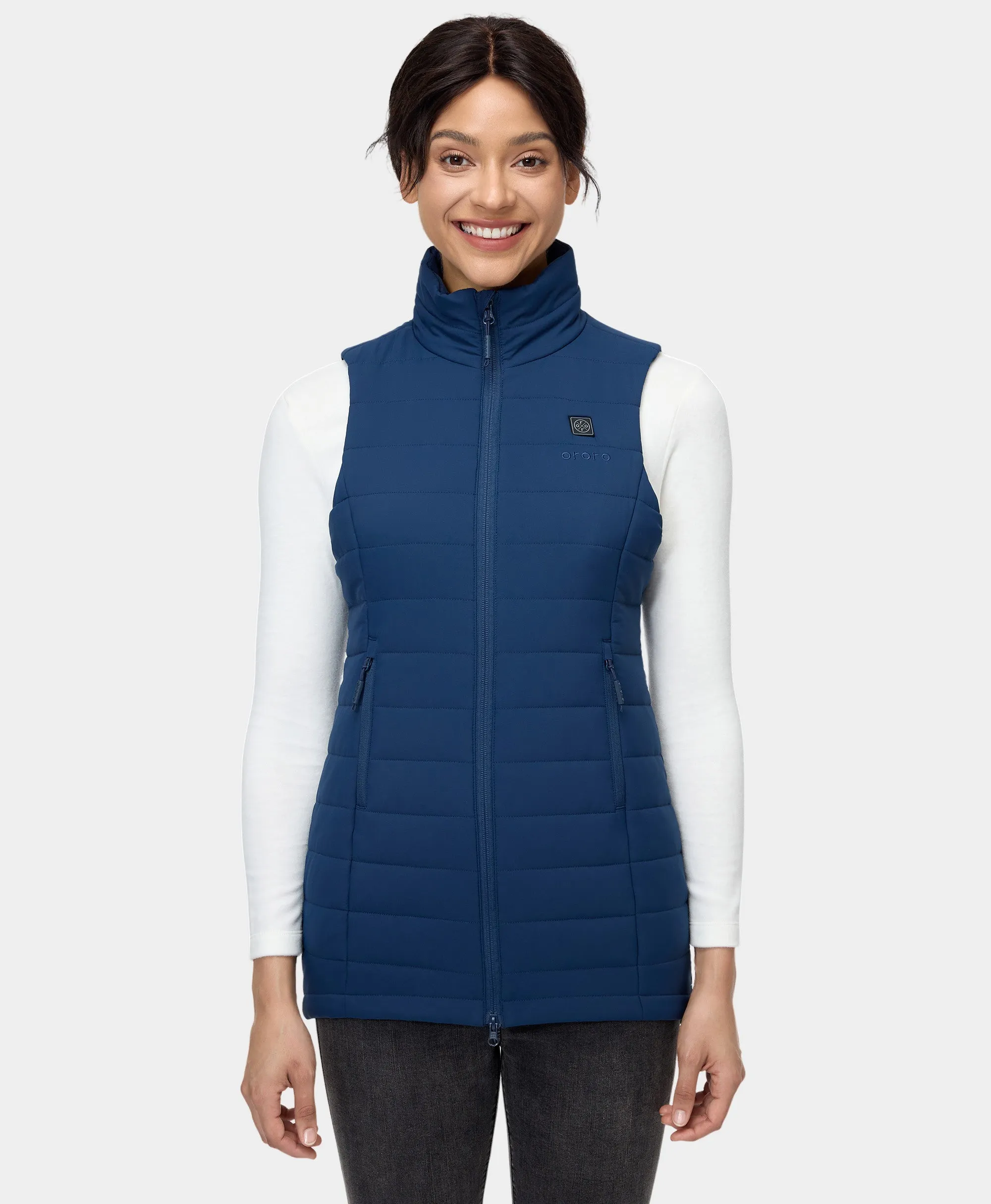 Tribeca Women's Heated Long Puffer Vest (Apparel Only)