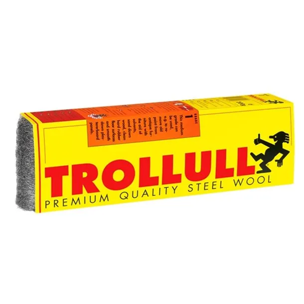 Trollull | Steel Wool Sleeves 00 Grade 200g