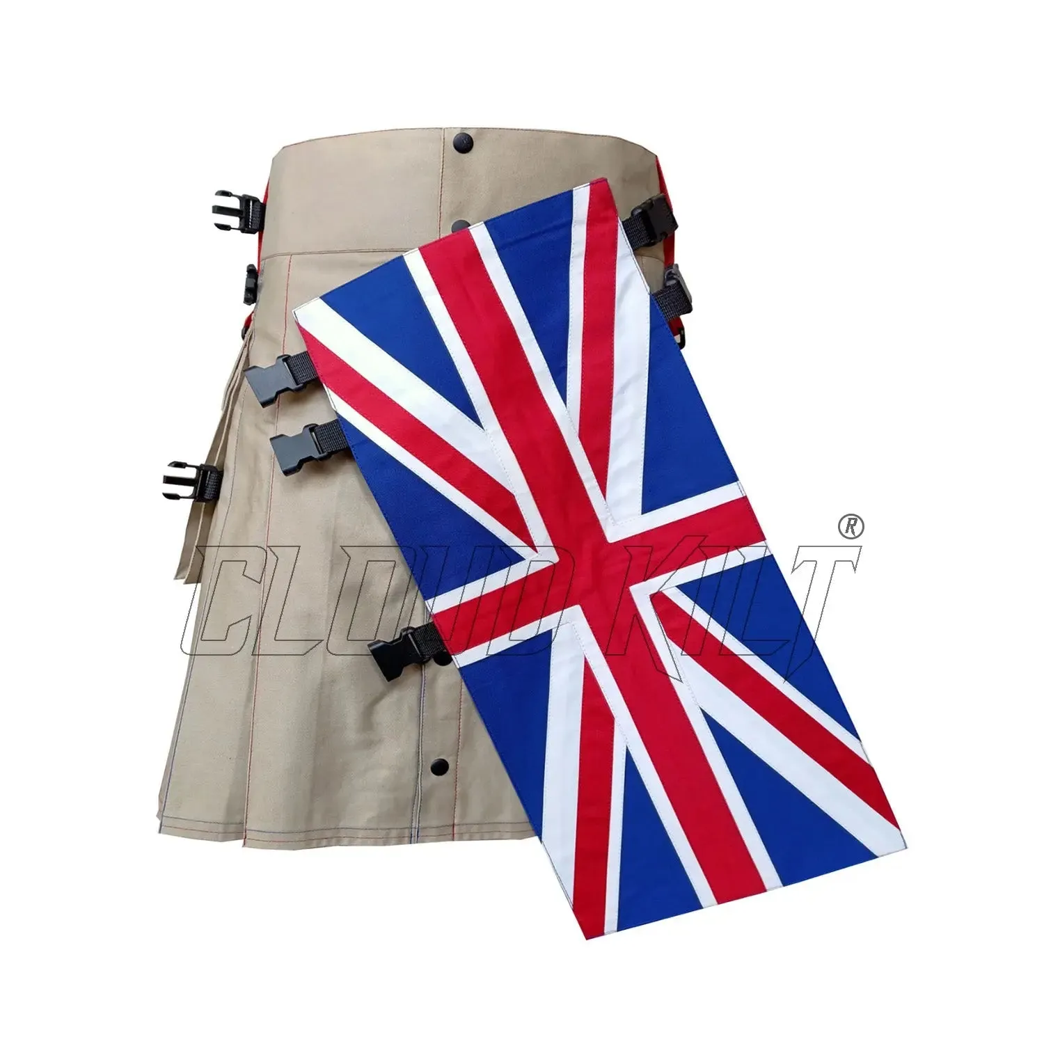 UK Flag Hybrid Utility Kilt