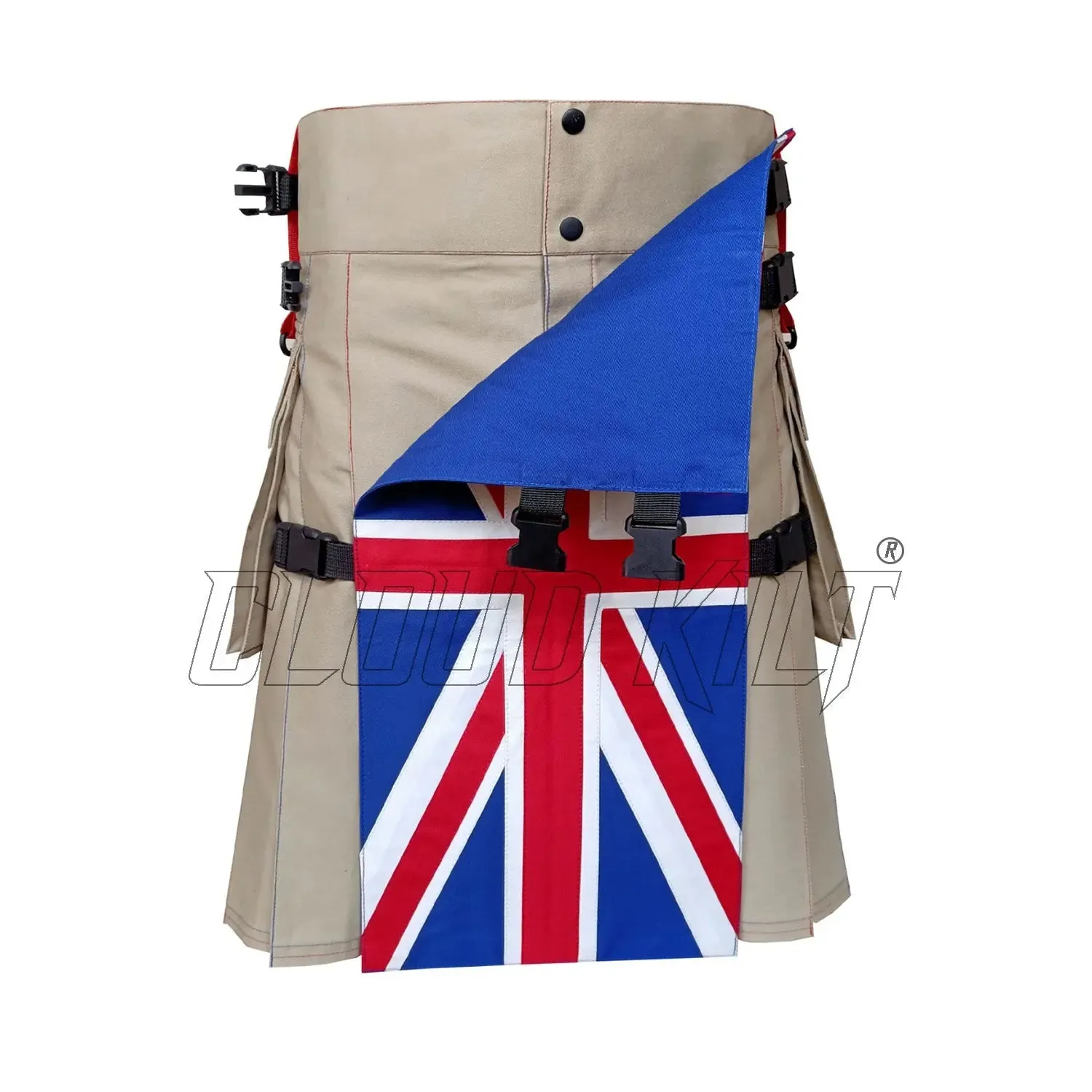 UK Flag Hybrid Utility Kilt