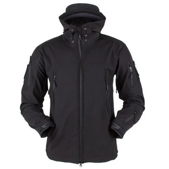 Windproof Hooded Jacket Soft Shell man