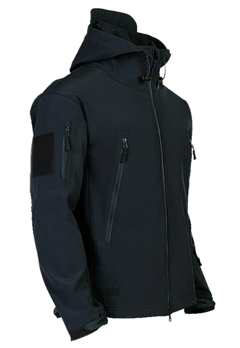 Windproof Hooded Jacket Soft Shell man