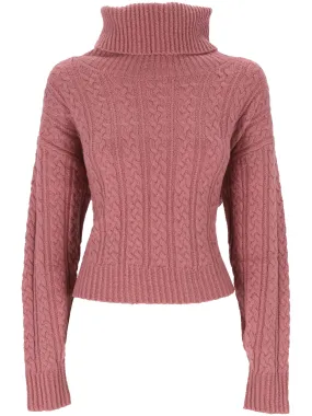 Woman Pink Sweater for Chic Style