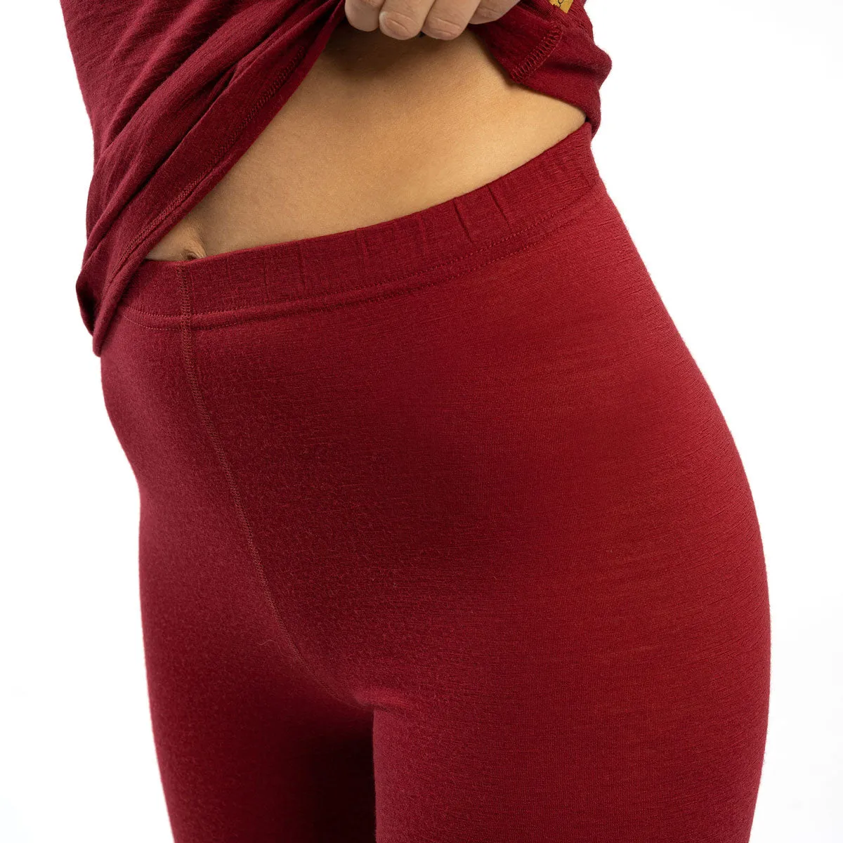 Women's 160 Merino Pants Royal Cherry