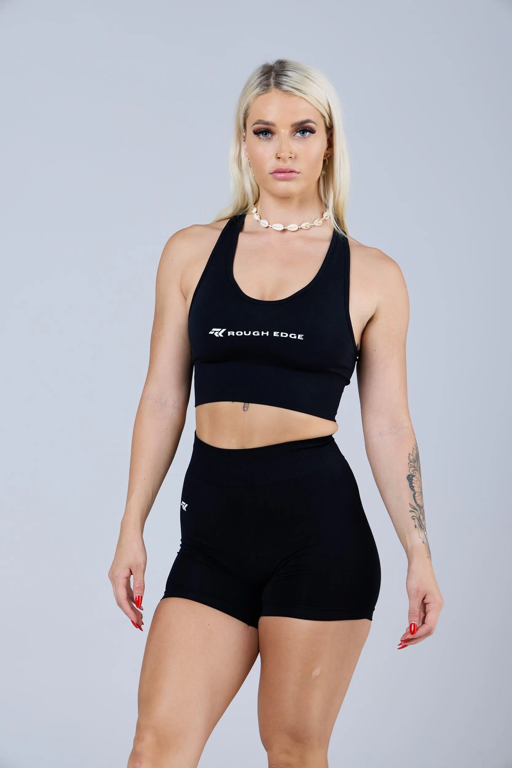 Womens BT© CROP TOP Black