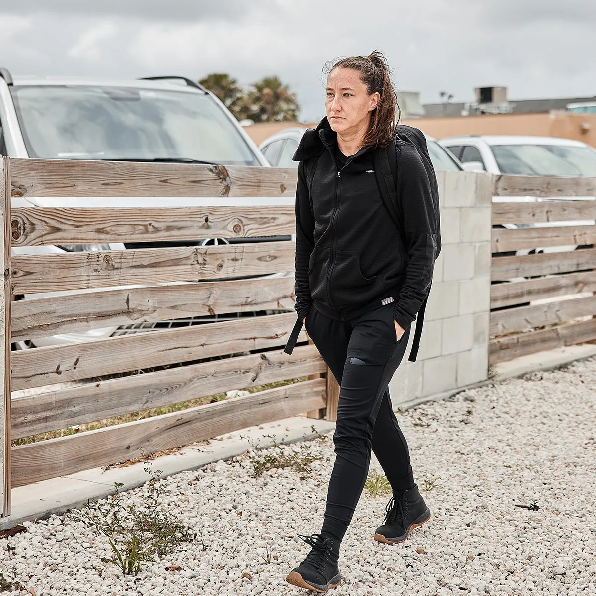 Women’s Full Zip - PolarTec Grid Fleece