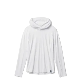 Women's Hooded Ultra Lighweight Sunshirt White