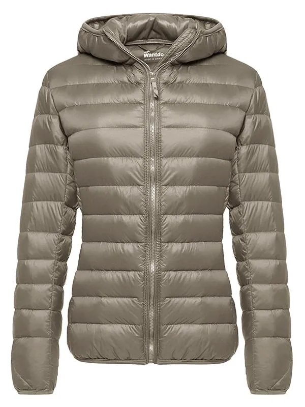 Women's Packable Down Jacket Lightweight Puffer Coat