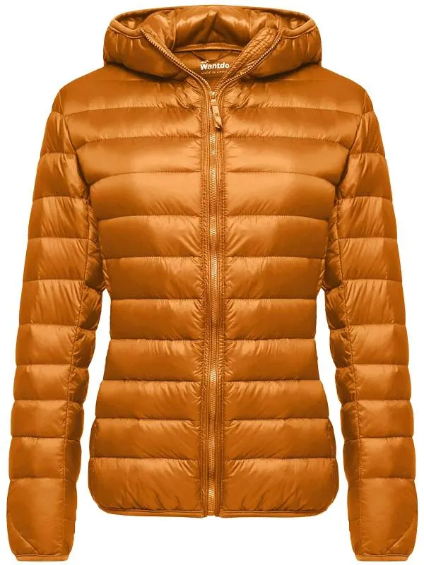 Women's Packable Down Jacket Lightweight Puffer Coat