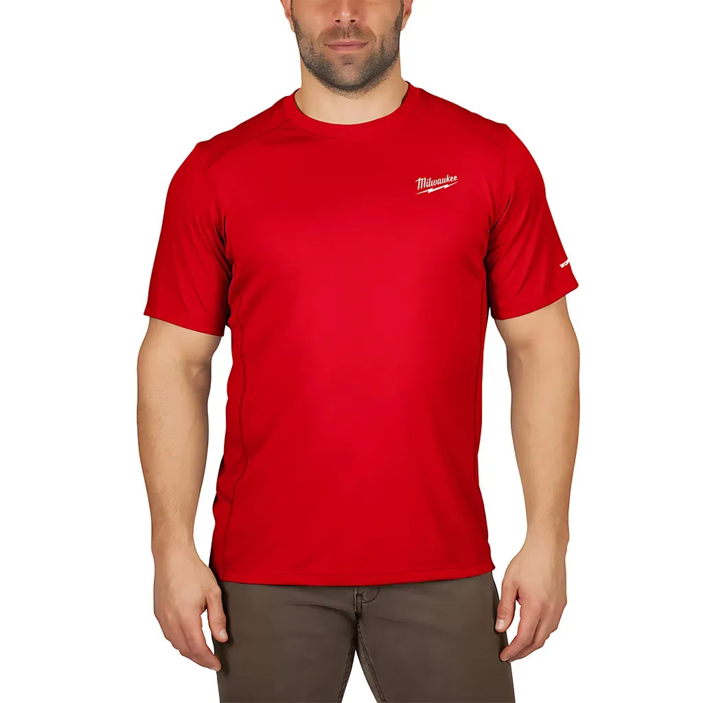 WORKSKIN™ Lightweight Performance Shirt - Short Sleeve - Red M